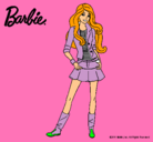 Dibujo Barbie juvenil pintado por iraia