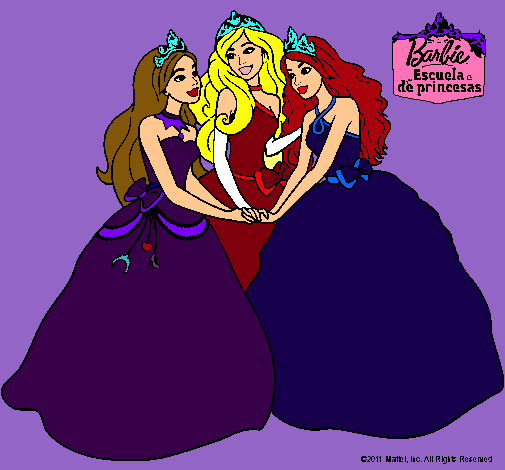 Barbie y sus amigas princesas