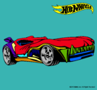 Dibujo Hot Wheels 3 pintado por Gonxita