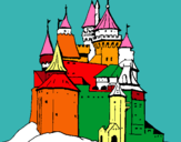 Dibujo Castillo medieval pintado por koryrhgfjhgi