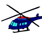 Dibujo Helicóptero  pintado por peteror