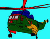 Dibujo Helicóptero al rescate pintado por q000jgh