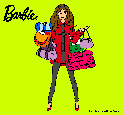 Barbie de compras