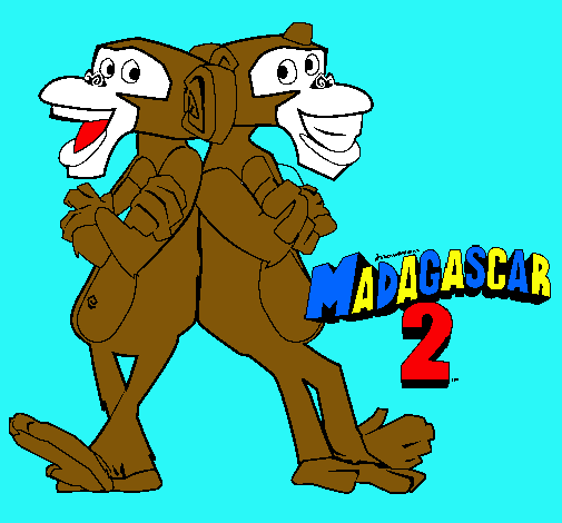 Madagascar 2 Manson y Phil 2