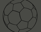 Dibujo Pelota de fútbol II pintado por yiky