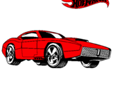 Dibujo Hot Wheels 1 pintado por camaro