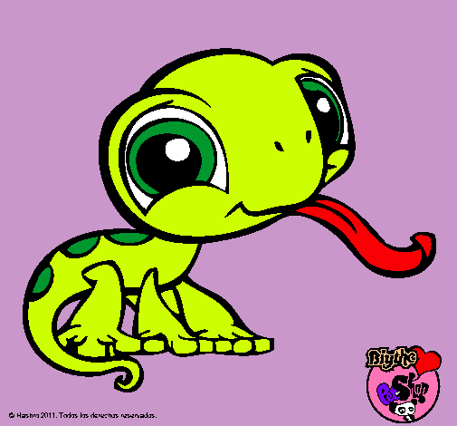 Lagarto Littlest Pet Shop