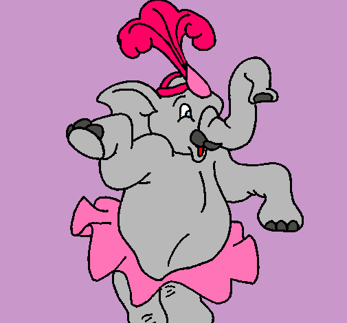 Elefante bailando