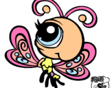 Dibujo Mariposa Littlest Pet Shop 2 pintado por xiimee