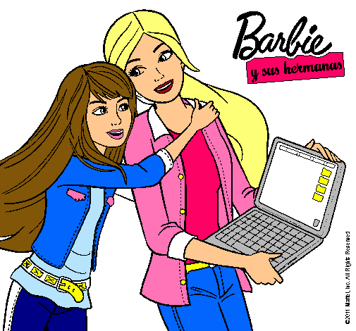 El nuevo portátil de Barbie