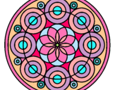 Dibujo Mandala 35 pintado por xiimee