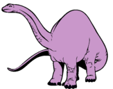 Dibujo Braquiosaurio II pintado por braquiosauri