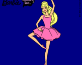 Dibujo Barbie bailarina de ballet pintado por jrbernad