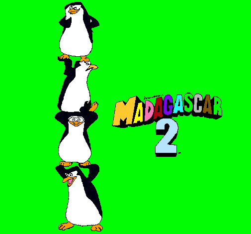 Madagascar 2 Pingüinos