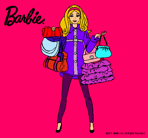 Barbie de compras