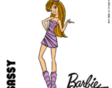 Dibujo Barbie Fashionista 2 pintado por soooooo