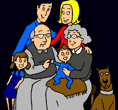 Dibujo Familia pintado por Magda_1205