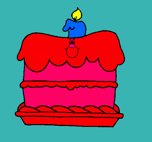 Pastel de cumpleaños