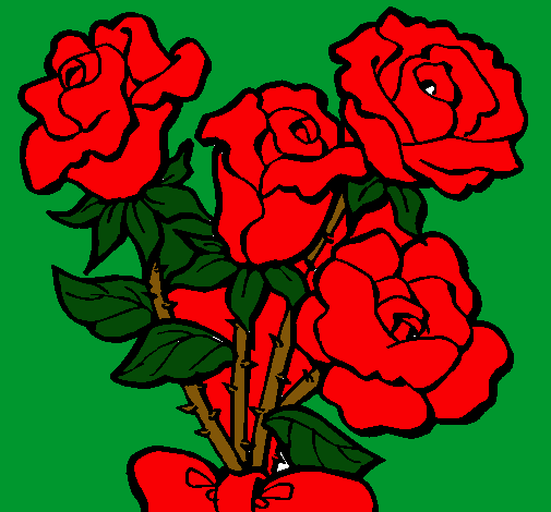 Ramo de rosas