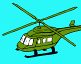 Dibujo Helicóptero  pintado por hugomvp