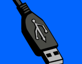 Dibujo USB pintado por yareth