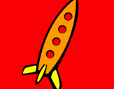 Dibujo Cohete II pintado por Dino-Jor