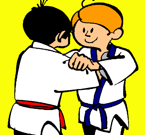 Dibujo Judo amistoso pintado por Dracovich1
