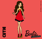 Dibujo Barbie Fashionista 3 pintado por AniSierra