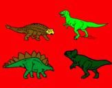 Dibujo Dinosaurios de tierra pintado por raptor2