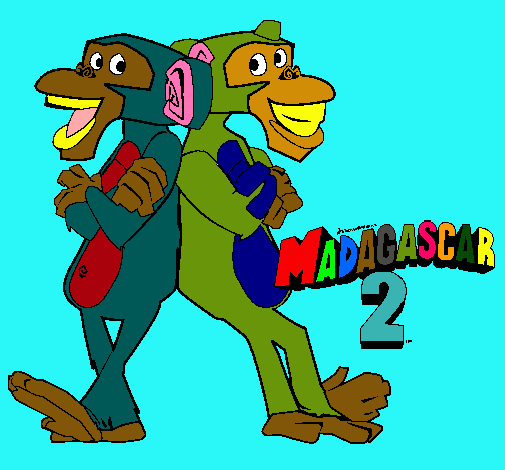 Madagascar 2 Manson y Phil 2