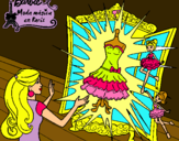 Dibujo El vestido mágico de Barbie pintado por LoveLoveLo