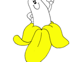 Dibujo Banana pintado por oooooooooooo