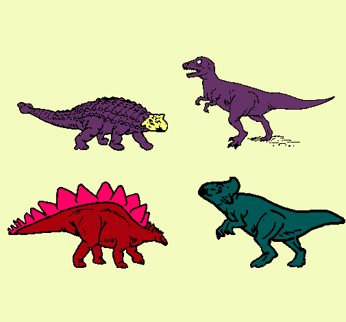 Dibujo Dinosaurios de tierra pintado por nicolassuarez