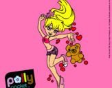 Dibujo Polly Pocket 14 pintado por njuh