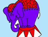Dibujo Elefante actuando pintado por ANGRYXD