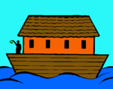 Dibujo Arca de Noe pintado por juanpa0708