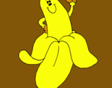 Dibujo Banana pintado por teodoro4