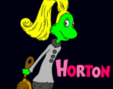 Dibujo Horton - Sally O'Maley pintado por Erika1998
