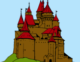 Dibujo Castillo medieval pintado por jjooo
