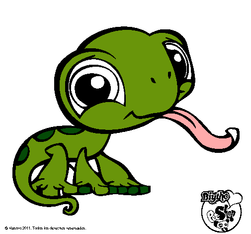 Lagarto Littlest Pet Shop