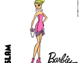 Dibujo Barbie Fashionista 5 pintado por soooooo