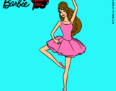 Dibujo Barbie bailarina de ballet pintado por aaaaaaaaaaaa