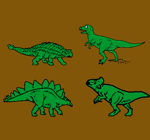 Dinosaurios de tierra