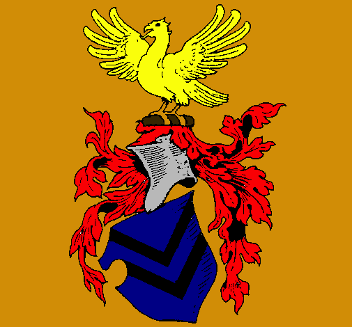 Escudo de armas y aguila 