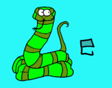 Dibujo Serpiente pintado por fgloo