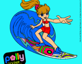 Dibujo Polly Pocket 4 pintado por xuxi