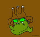 Dibujo Extraterrestre con gafas pintado por ROCOSO