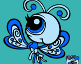 Dibujo Mariposa Littlest Pet Shop 2 pintado por jkiuyh