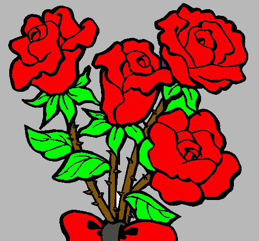 Ramo de rosas