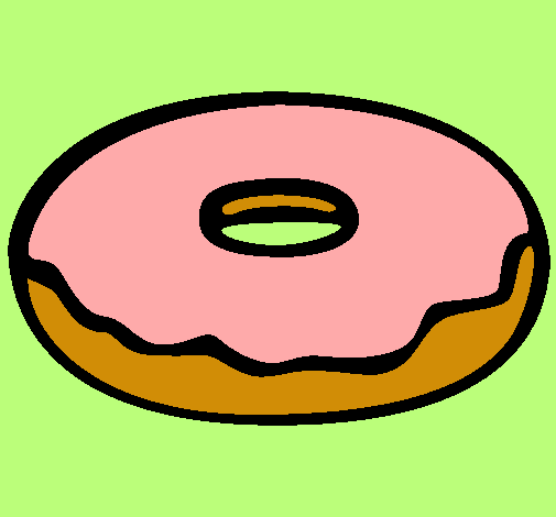 Dibujo Donuts pintado por Valentin 